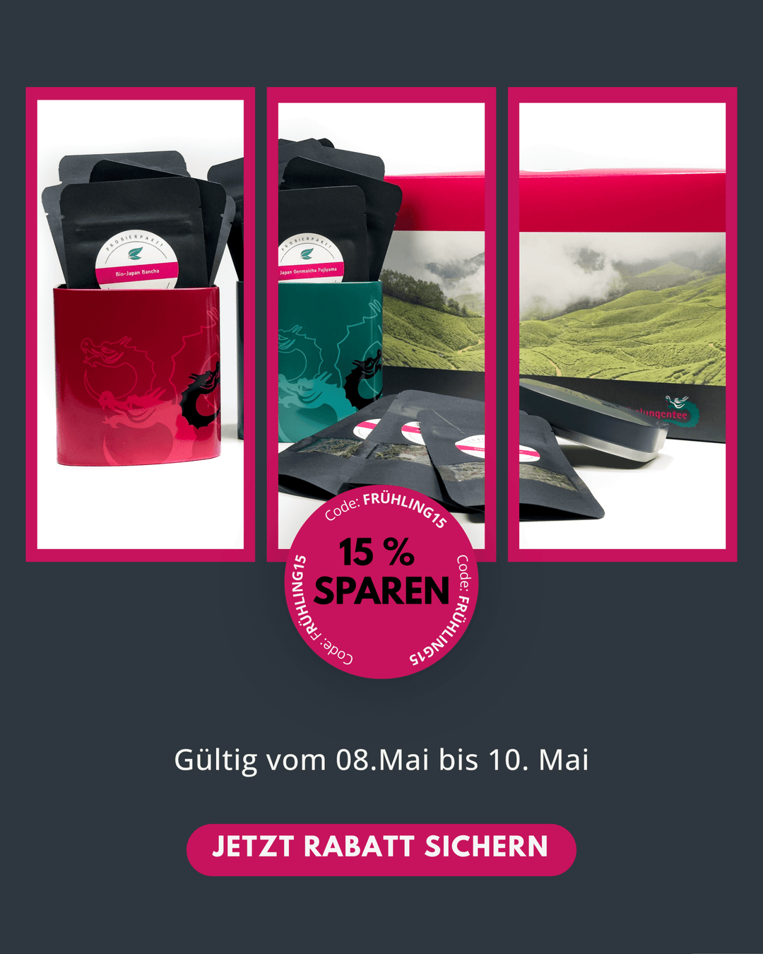 15% auf unsere Geschenkesets + frisch gelandeter Flugtee ✈️🍃 - Nibelungentee