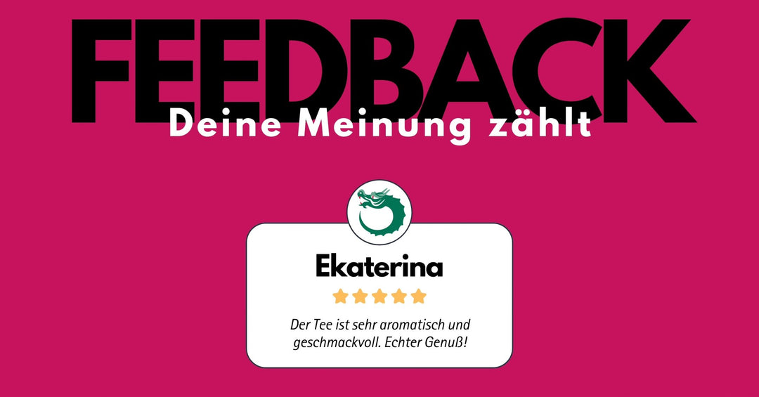 Deine Meinung zählt – Bewerte deinen Lieblingstee und gewinne! 🍀🎉 - Nibelungentee