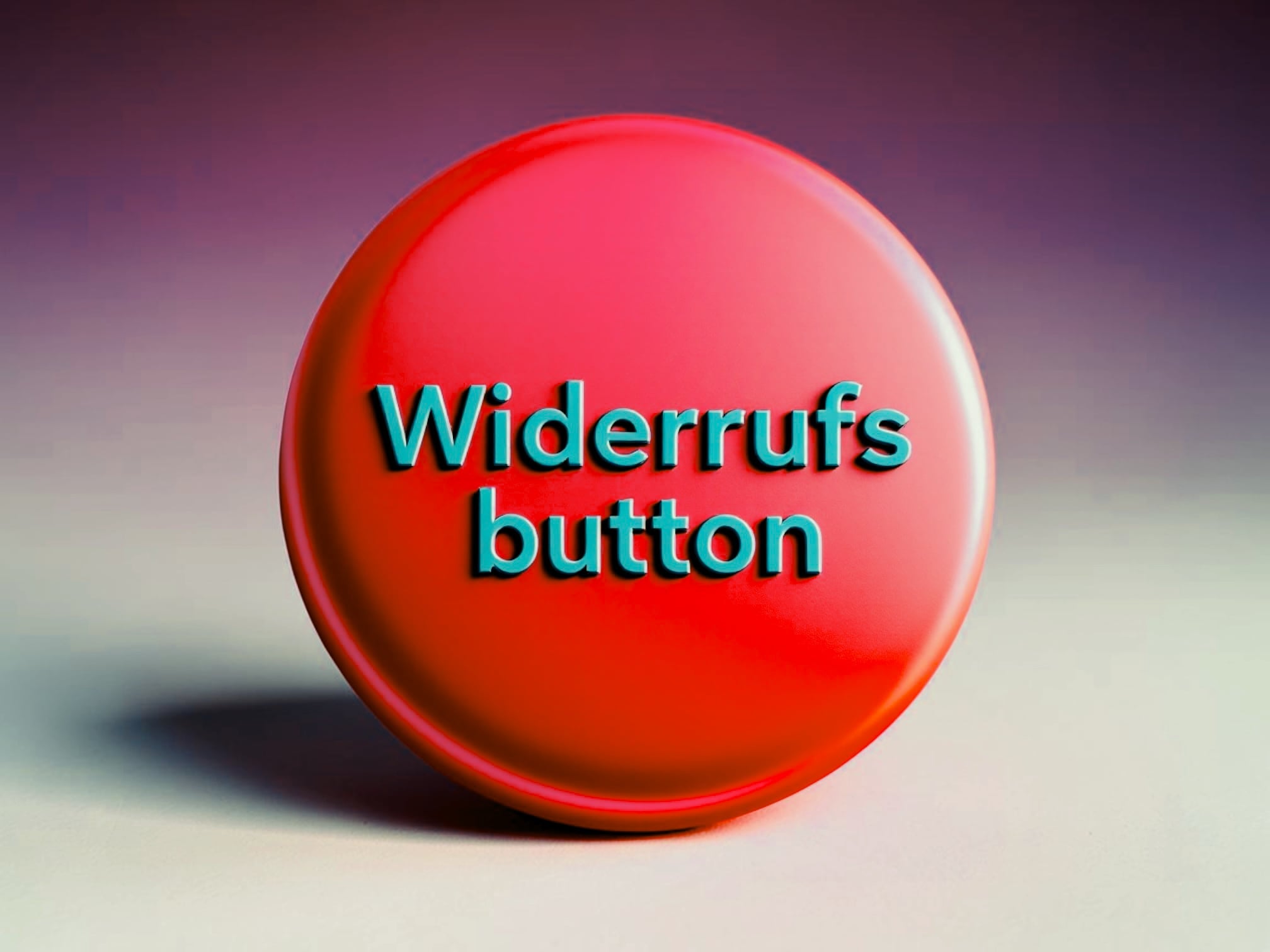Neuer Widerrufsbutton und Tee - wenn der Rückwärtsgang nur einen Klick entfernt ist - Nibelungentee