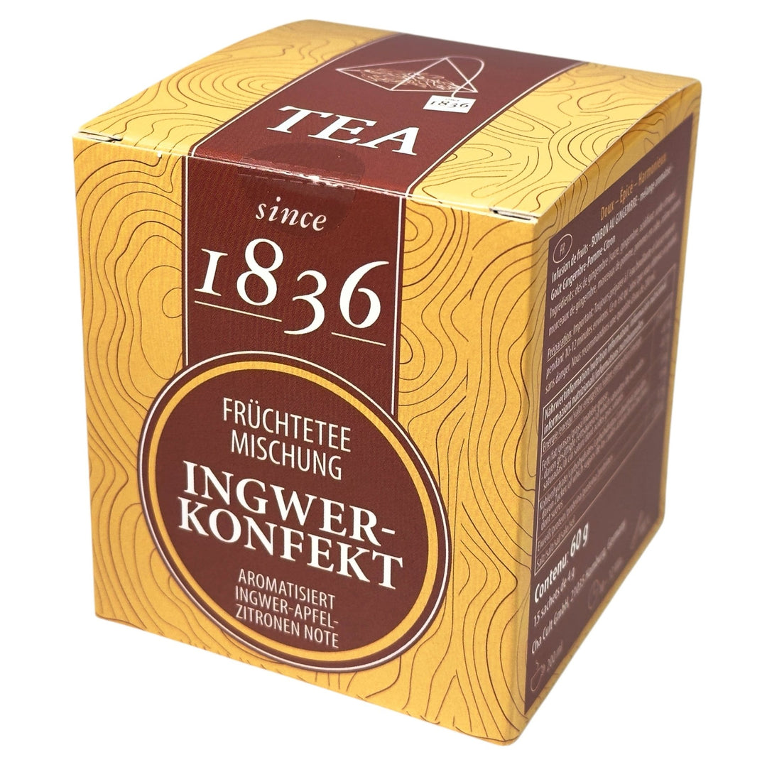 1836 Tea Ingwer - Konfekt Früchtetee