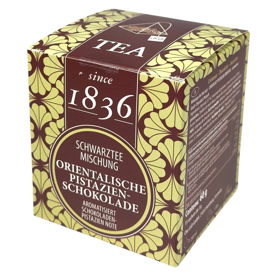 1836 Tea Orientalische Pistazien - Schokolade Schwarztee