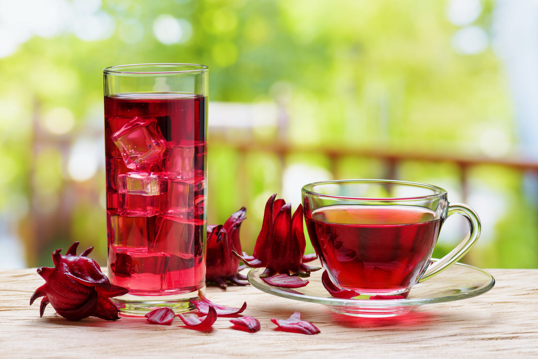Eine aromatische Tasse Früchtetee