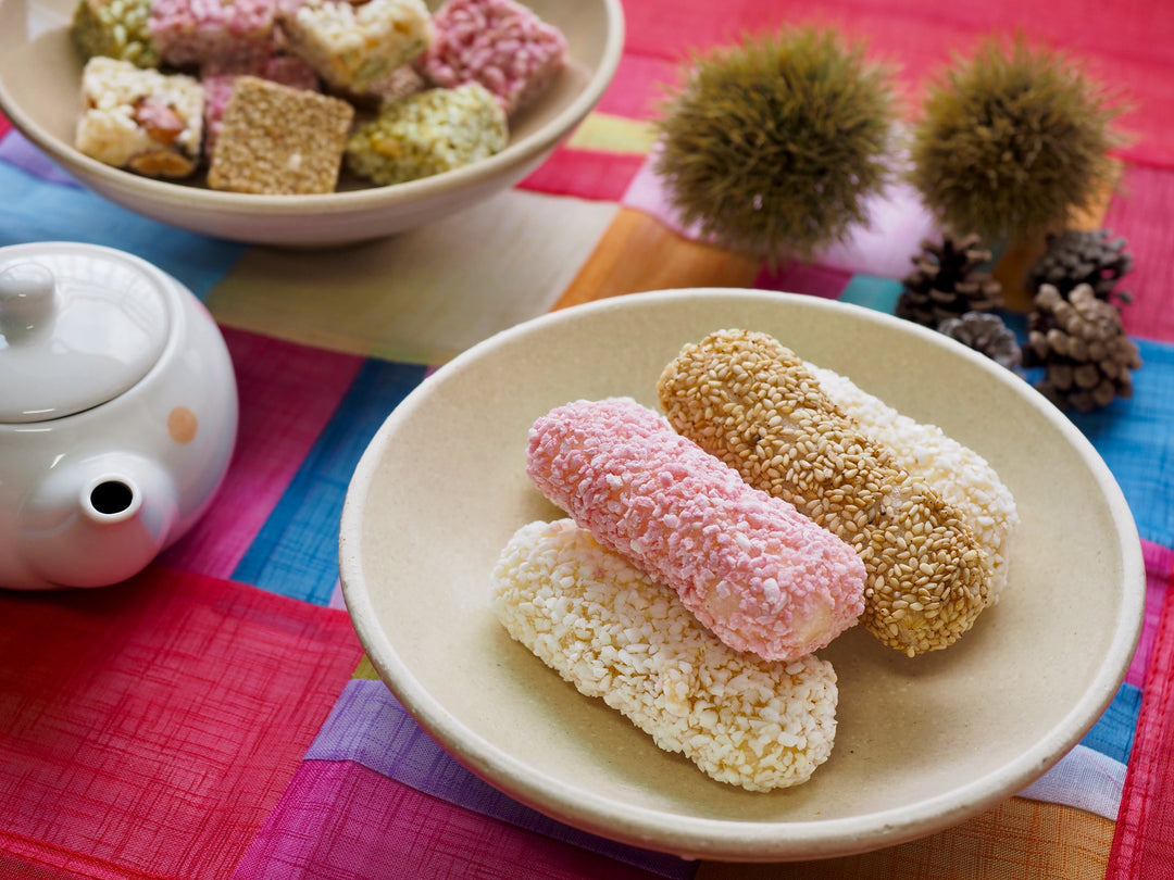 Koreanische traditionelle Cookie Yugwa, Hangwa