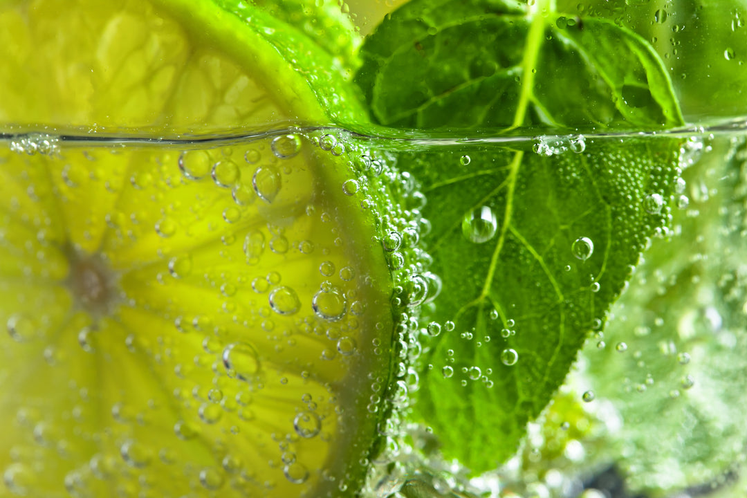 Natürliches Limetten-Aroma als Tee-Zutat