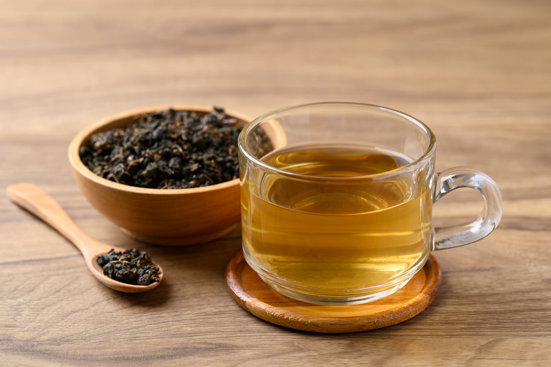 Zubereitung von Oolong-Tee