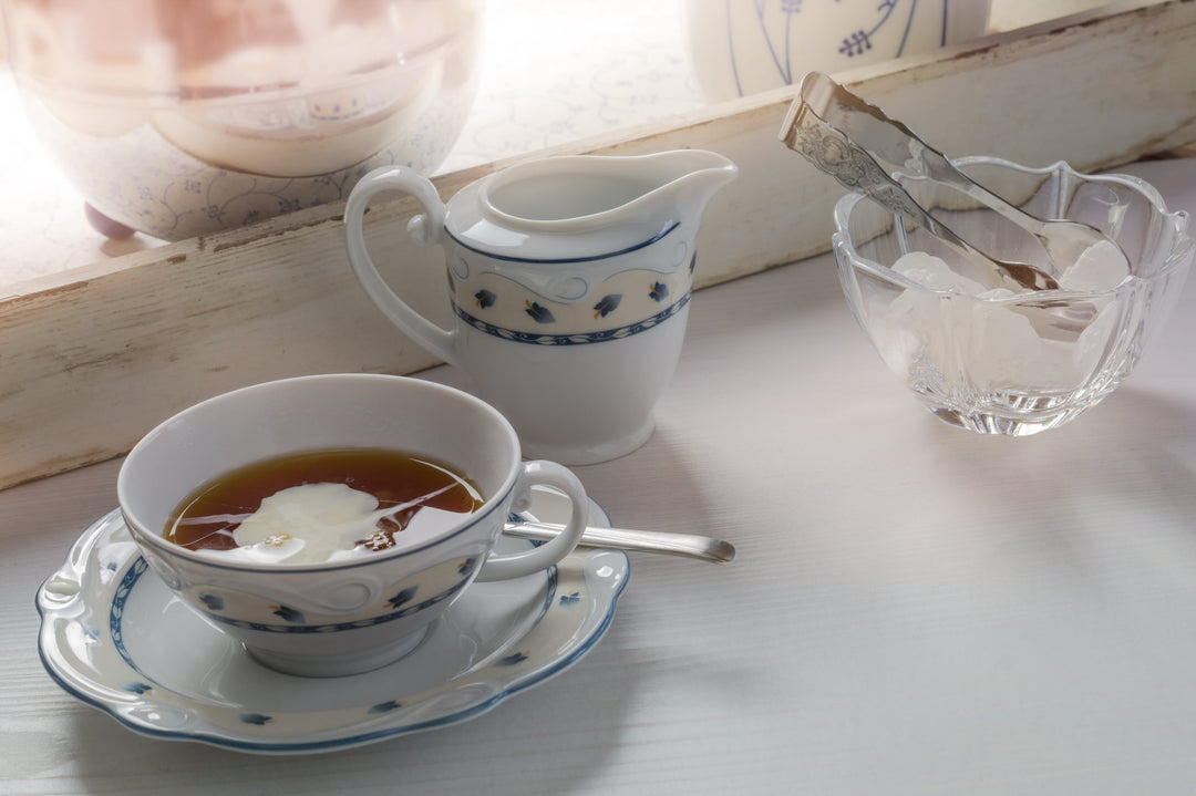 Zubereitung von Ostfriesentee