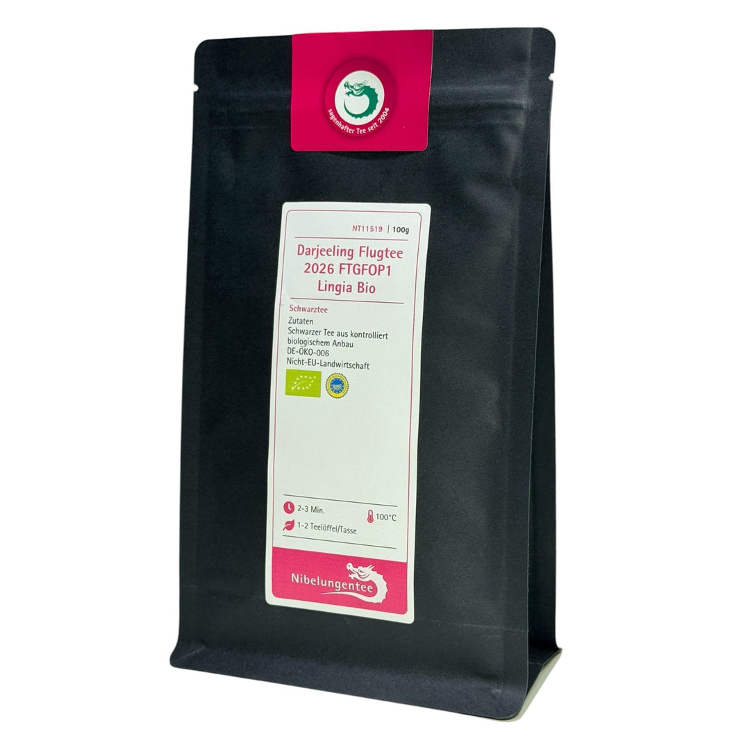 Darjeeling Flugtee 2026 FTGFOP1 Lingia Bio