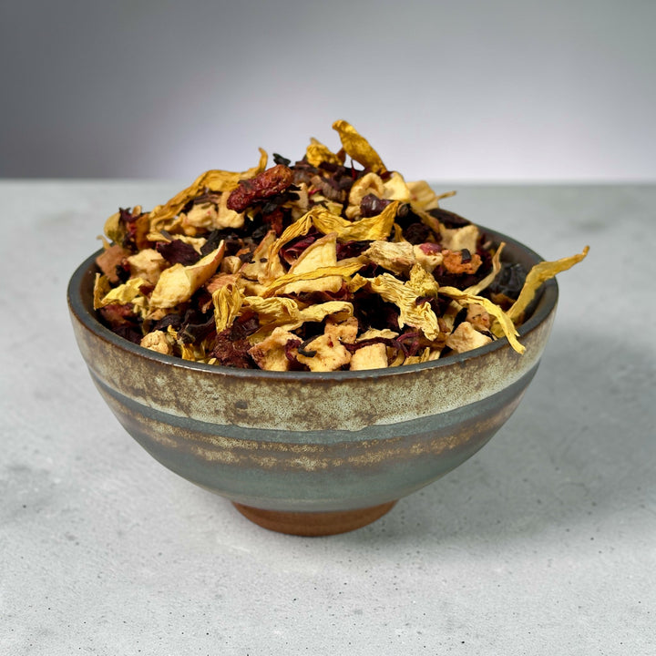 Früchtetee Apfel - Erdbeer - Rhabarber