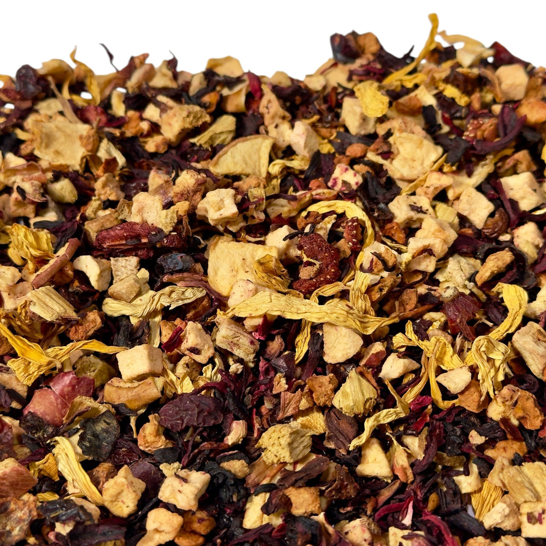 Früchtetee Apfel - Erdbeer - Rhabarber