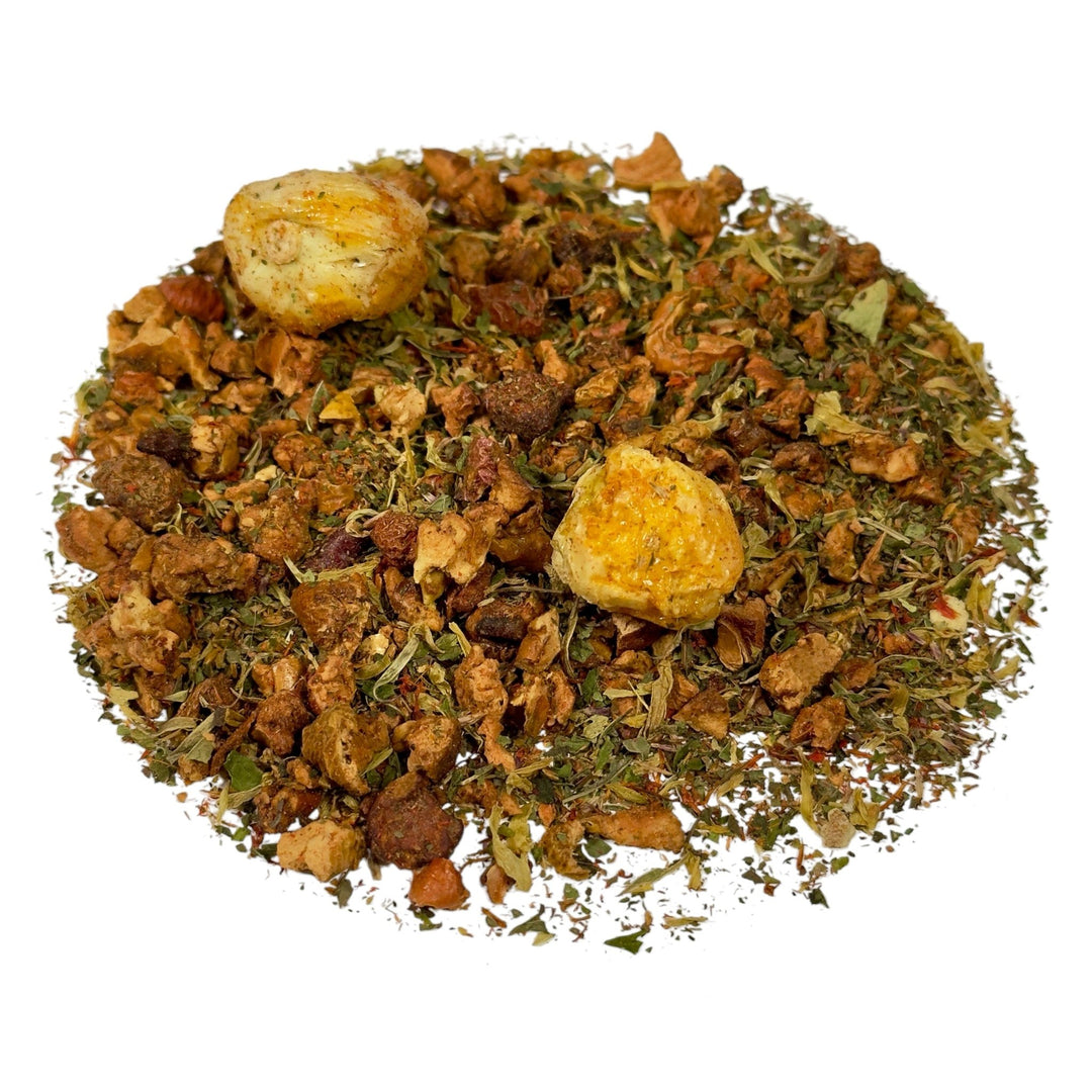 Früchtetee Orangeneis