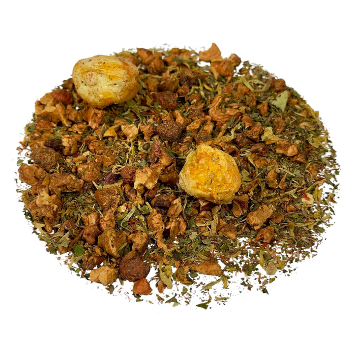 Früchtetee Orangeneis