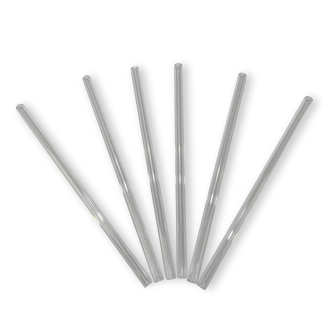 Glas - Trinkhalm 6er - Set