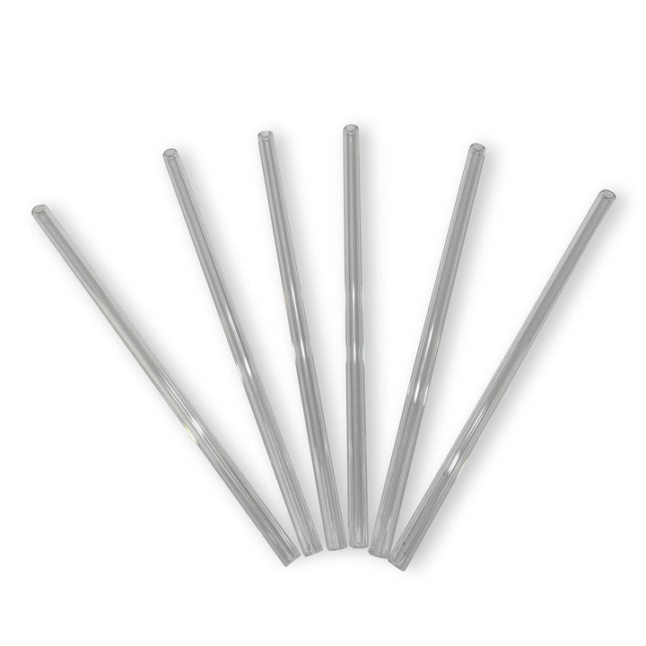 Glas - Trinkhalm 6er - Set