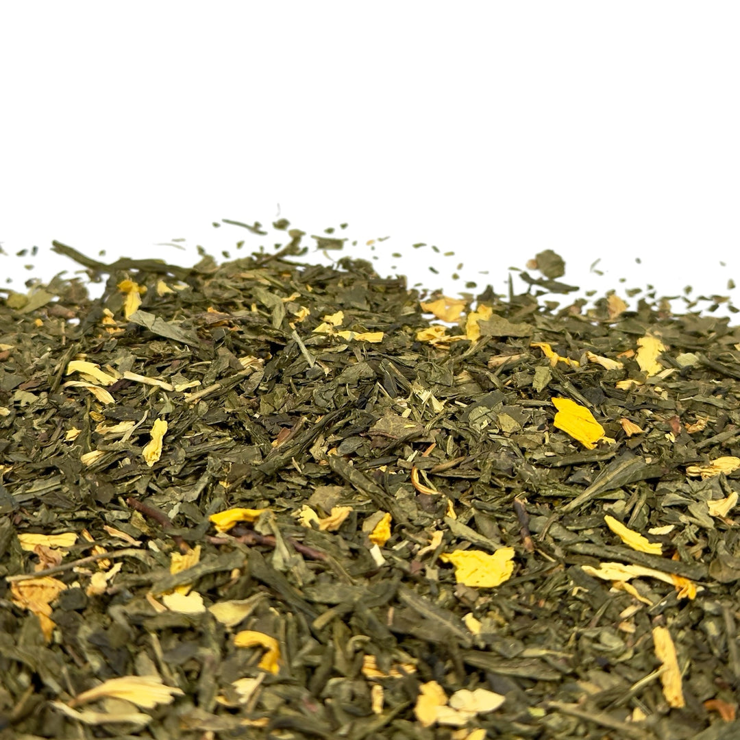 Grüner Pfirsichtraum