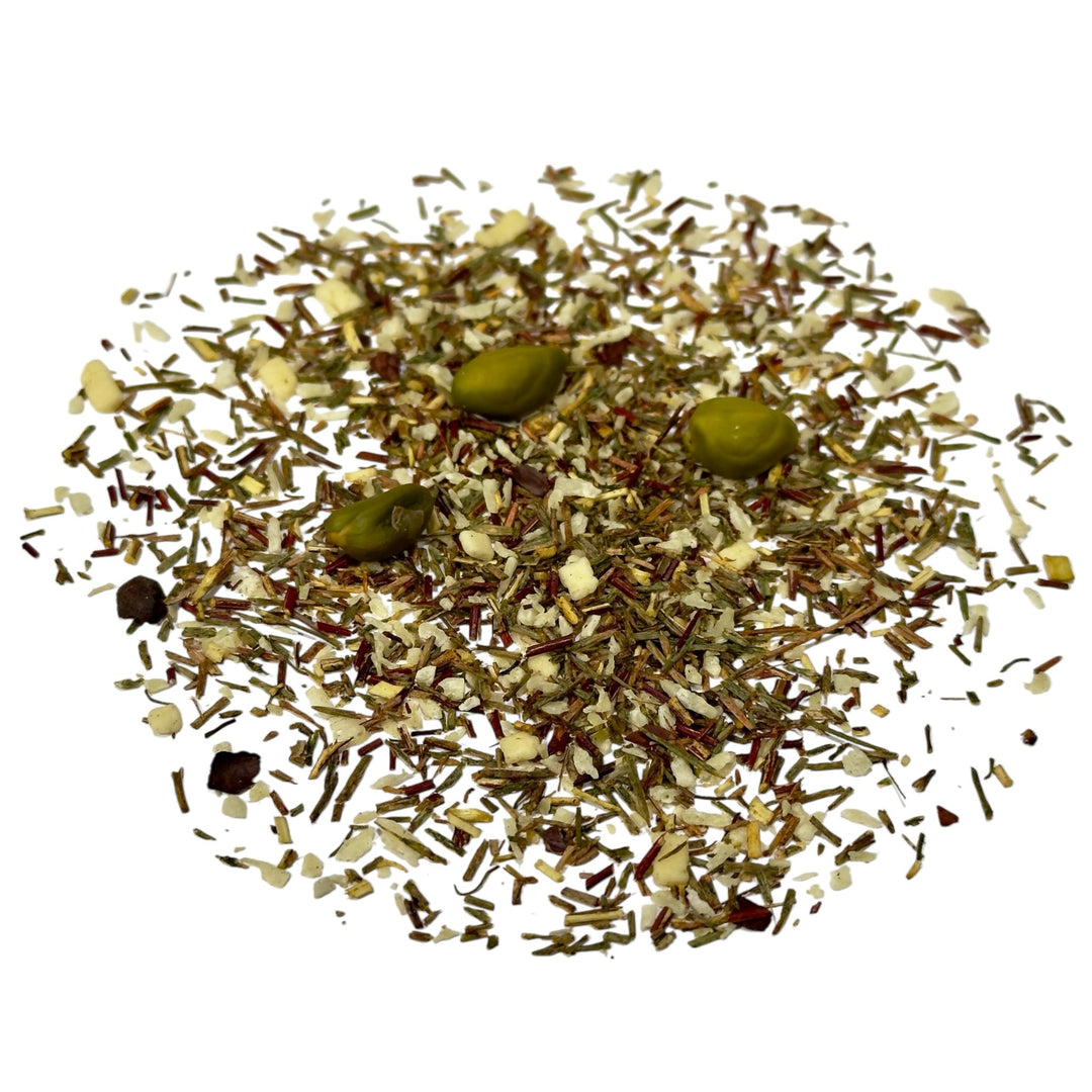 Grüner Rooibos Weiße Schokolade/Pistazie