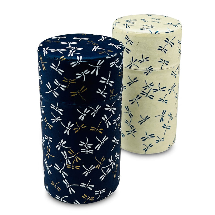Japanische Teedose Tonbo 80g 2er - Set