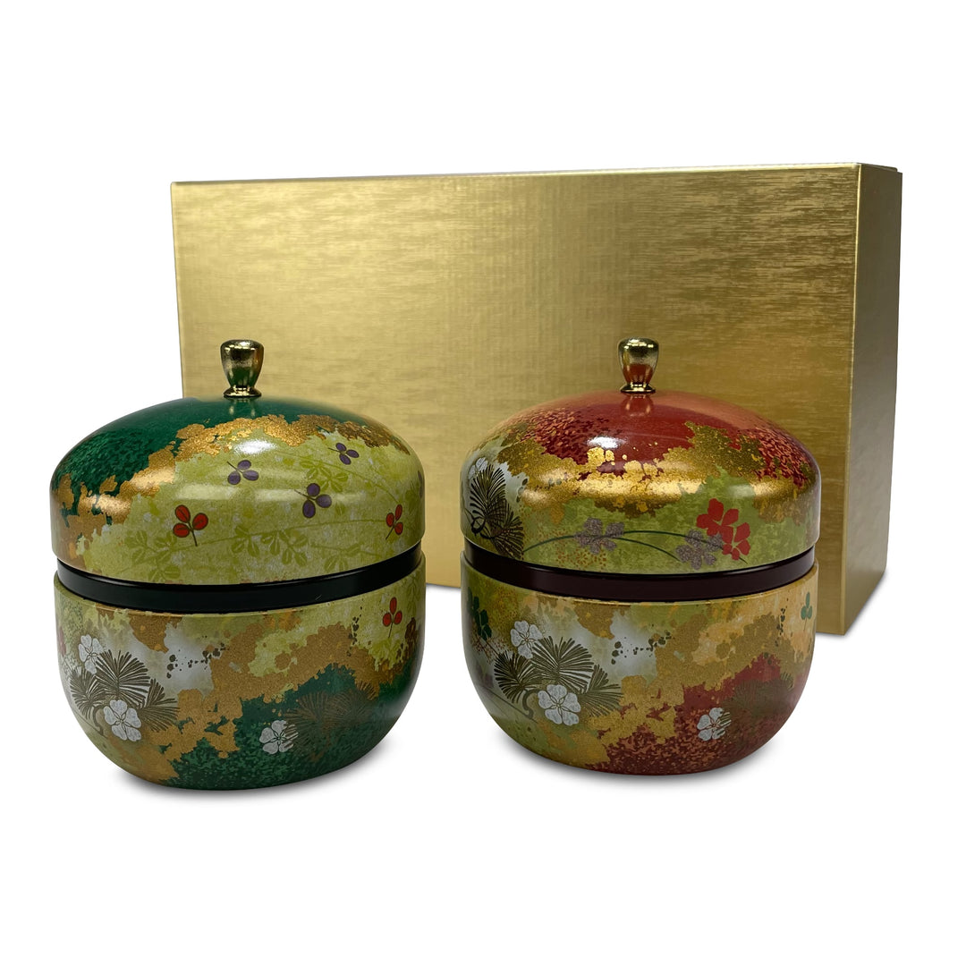 Japanisches Teedosen Set Haruki