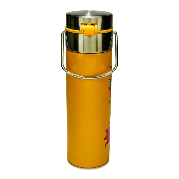 LEEZA Poppy yellow Trinkflasche