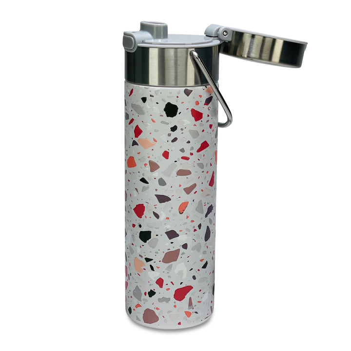 LEEZA Terrazzo Trinkflasche