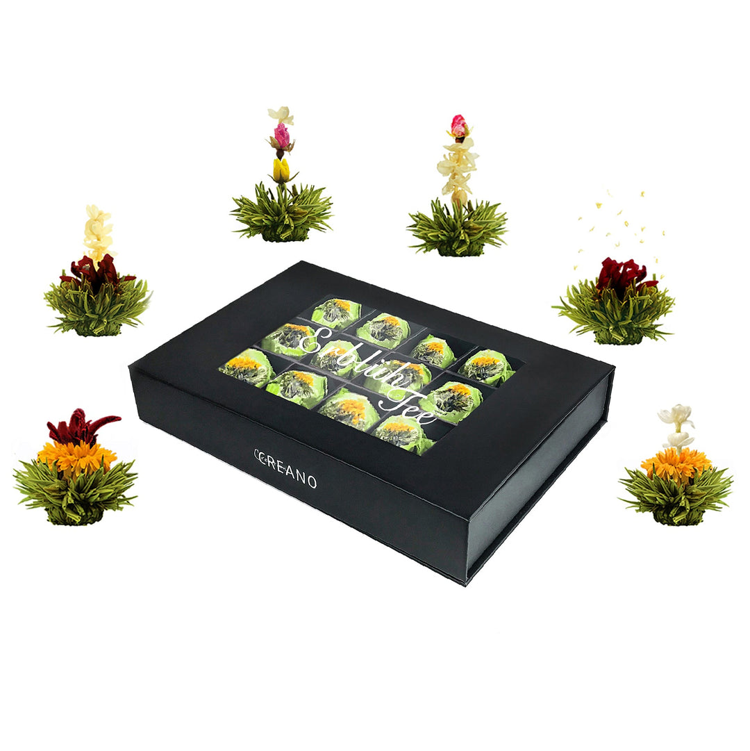 Mixed 18er Box Mit Magnetverschluss Erblühtee Grüner Tee