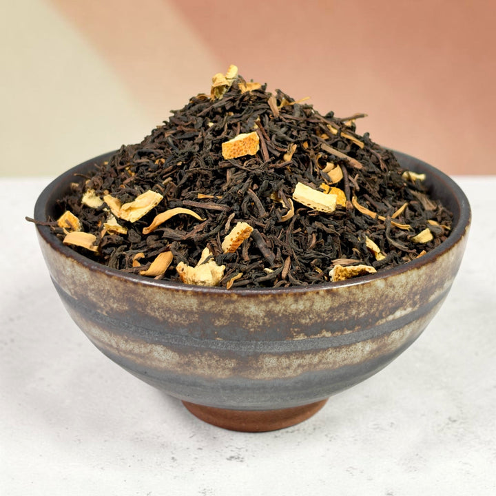 Schwarztee Orange Entkoffeiniert