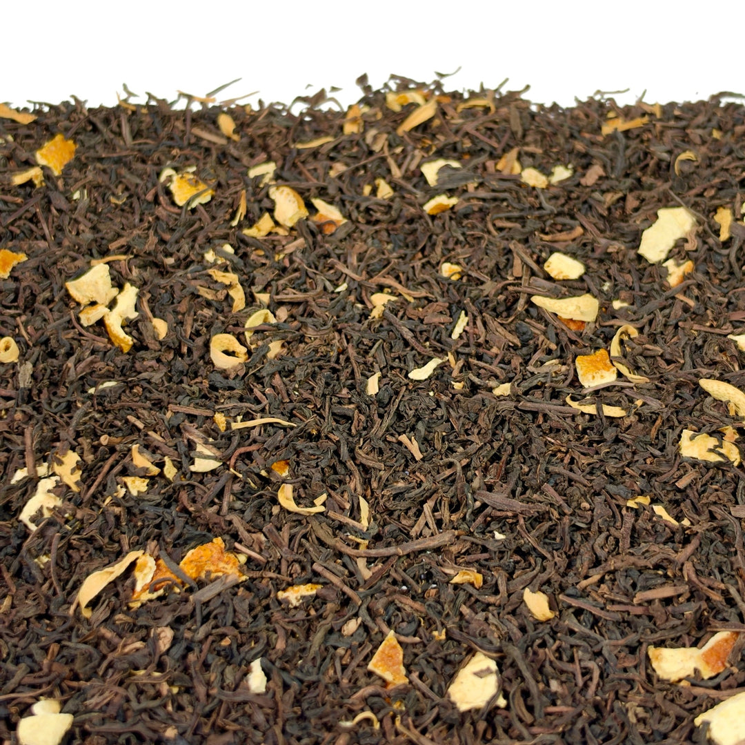 Schwarztee Orange Entkoffeiniert