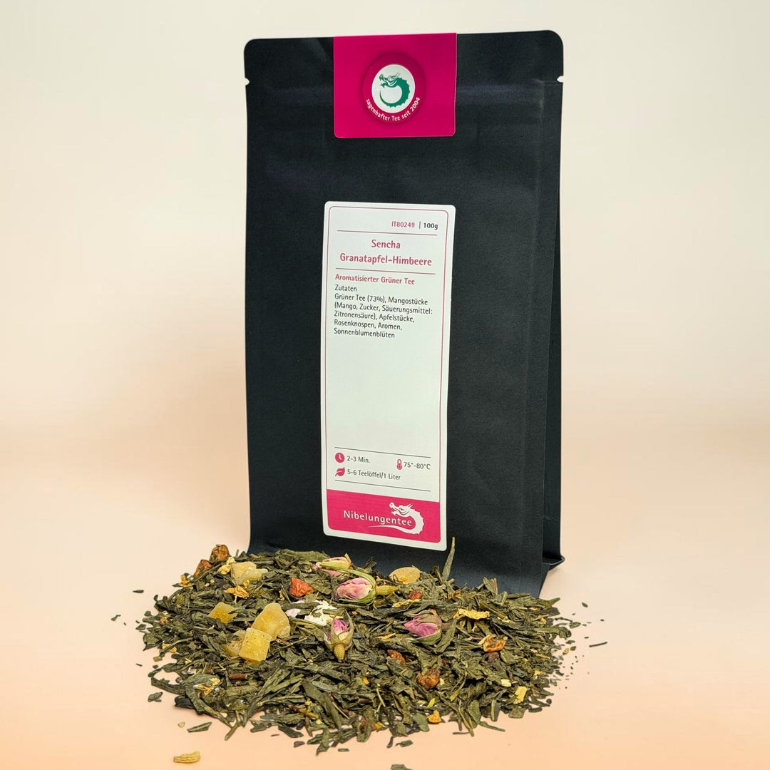 Sencha Granatapfel - Himbeere