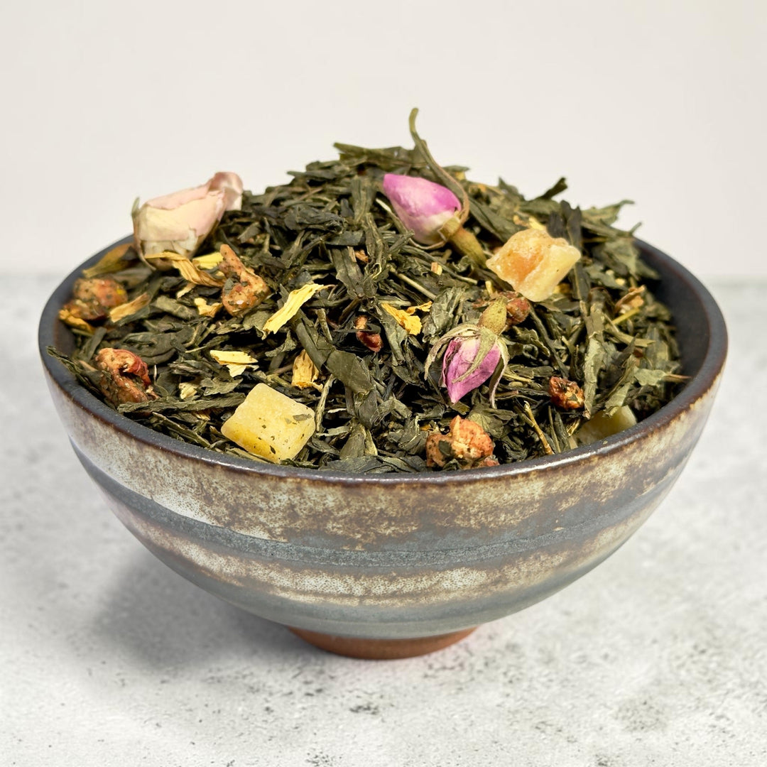 Sencha Granatapfel - Himbeere