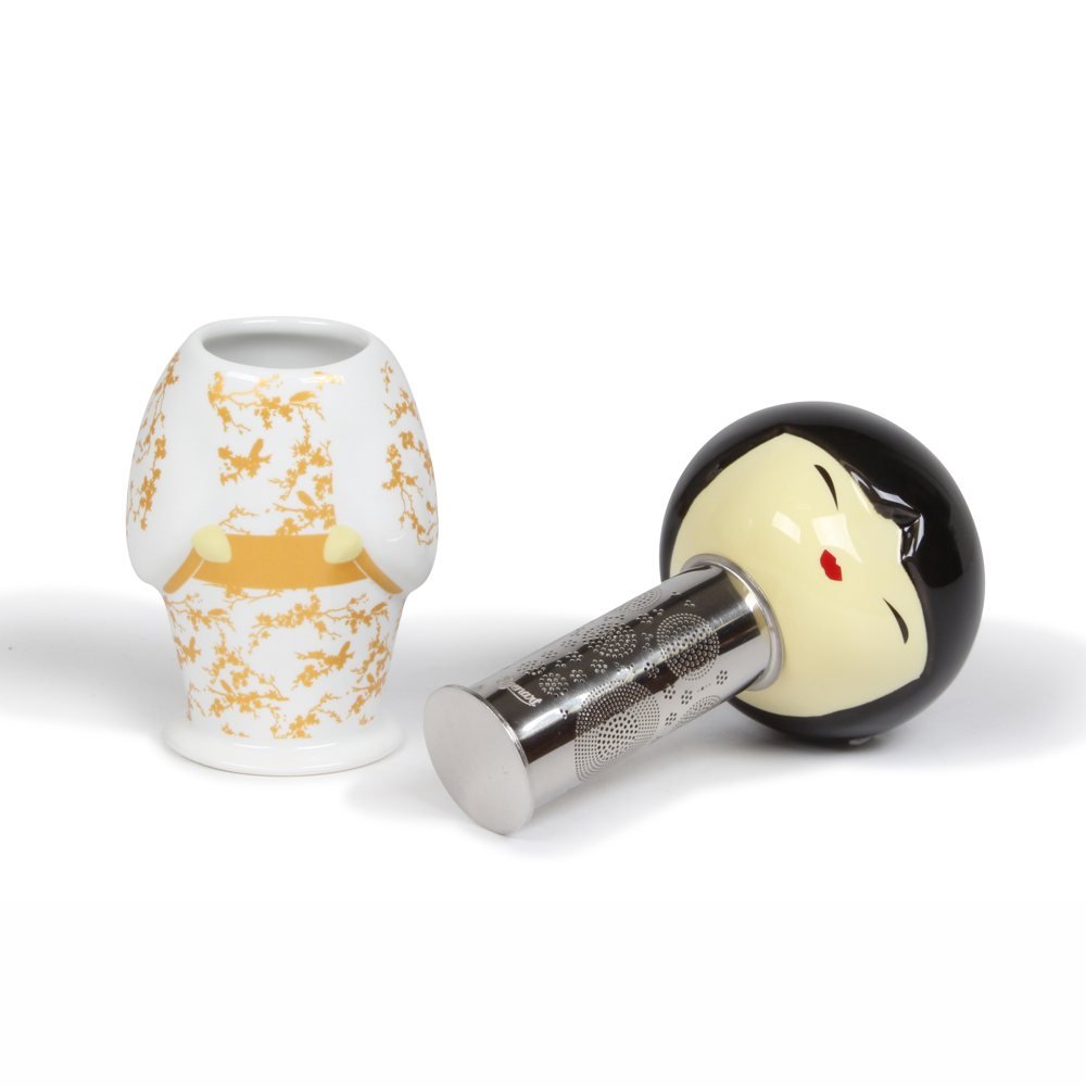 TEAFAN® Geiko Geisha gold - trendiges Teesieb