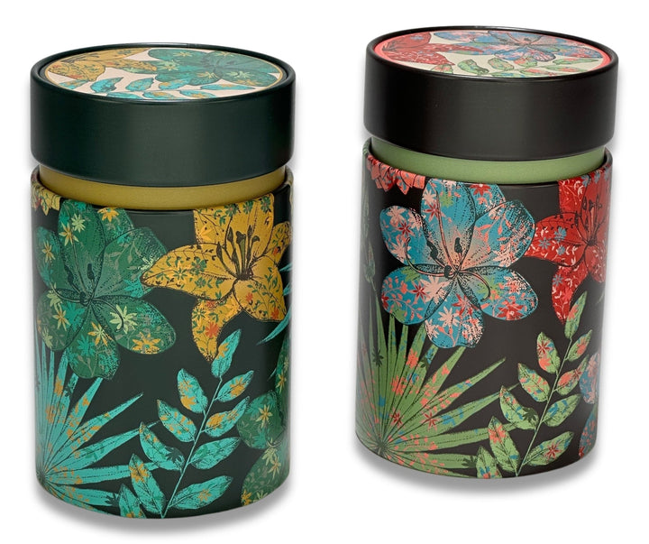 Teedose Rustic Flower 2er Set 150g