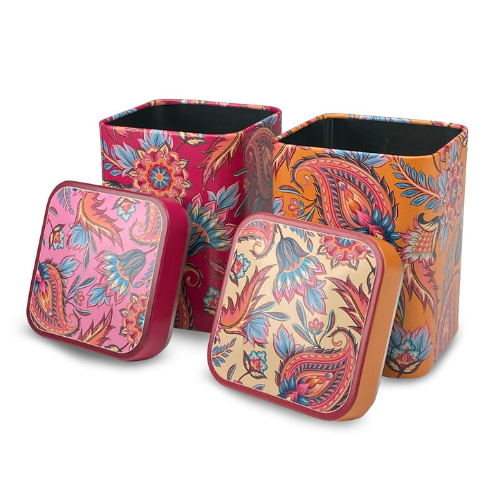 Teedosen Fireflower 100g (2er Set)