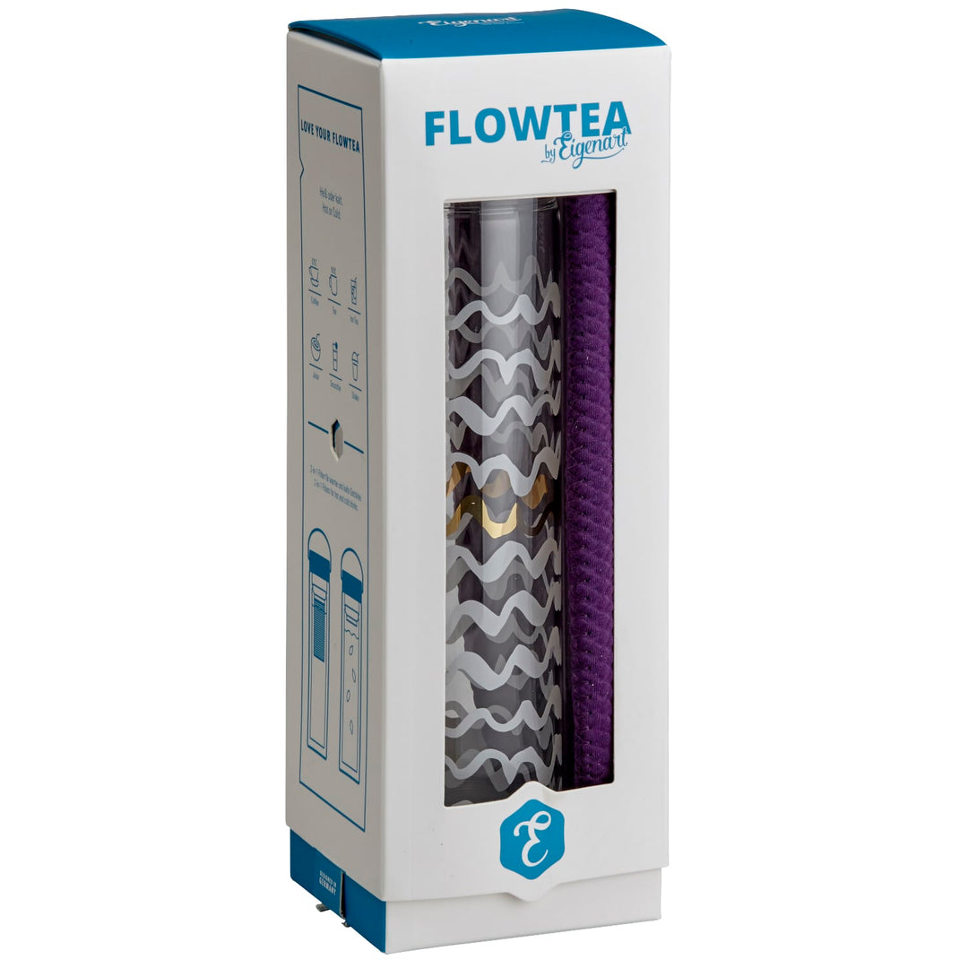Teezubereiter FLOWTEA Black & White