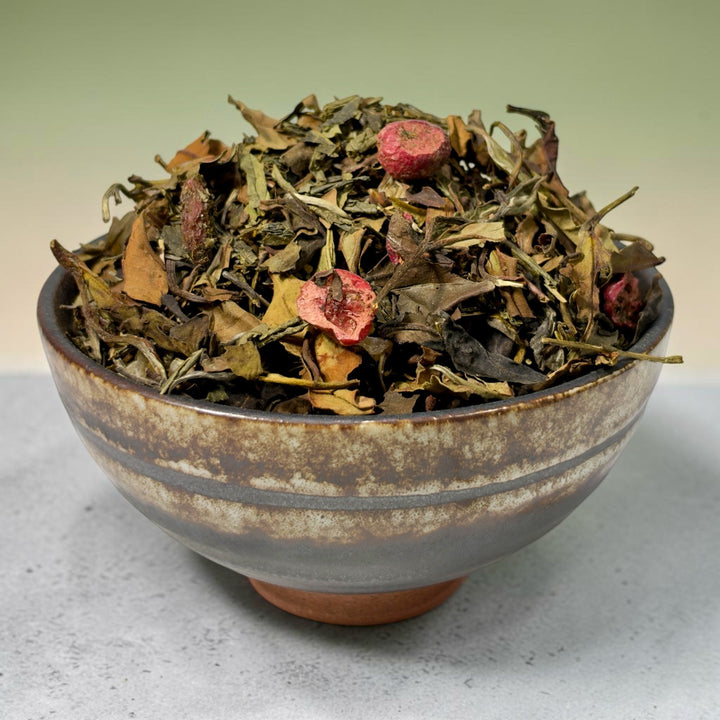 Weißer Tee Goji-Cranberry-Granatapfel