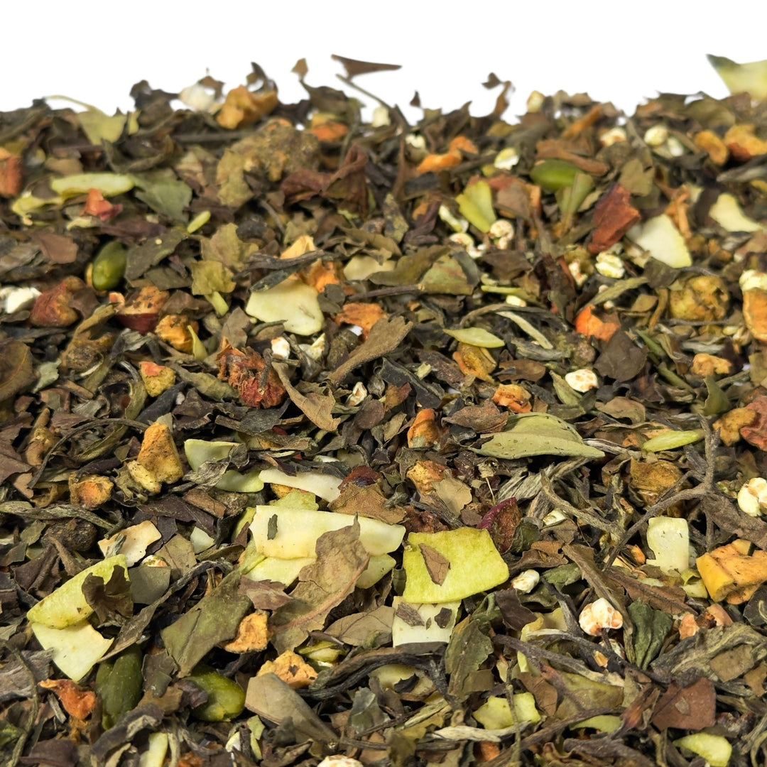 Weißer Tee Pistaziencreme