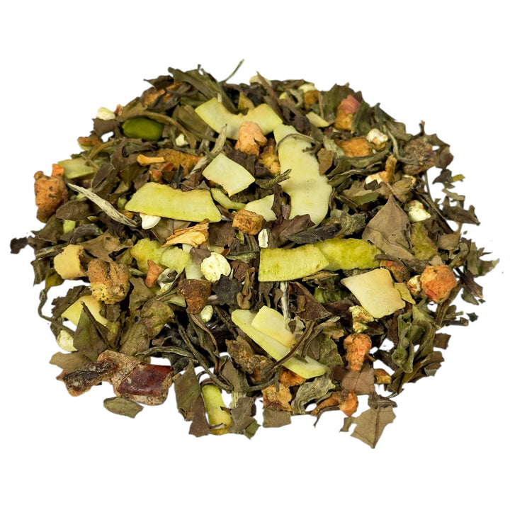 Weißer Tee Pistaziencreme