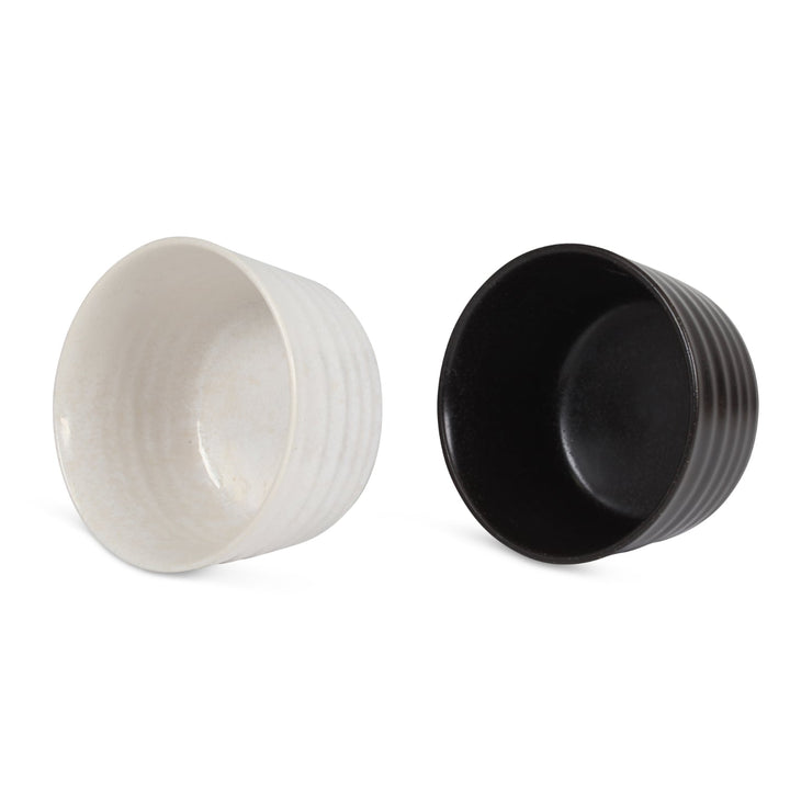 Matcha - Schalen - Set Black & White